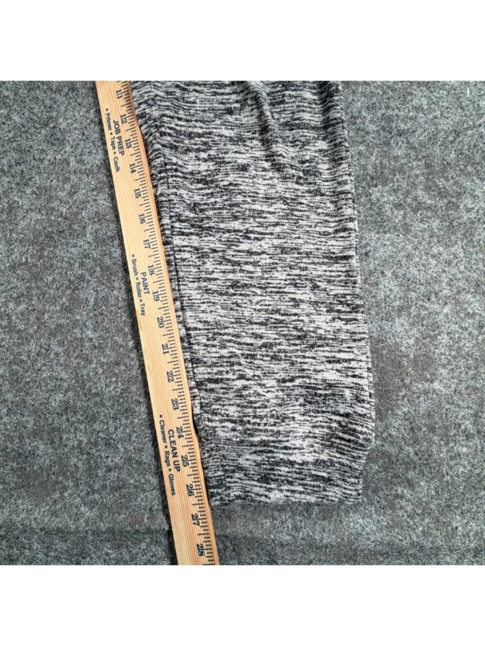 Ecko Unltd. Sweatpants Mens L Heather Gray Fleece Sports Activewear Tapered Leg - Picture 13 of 15